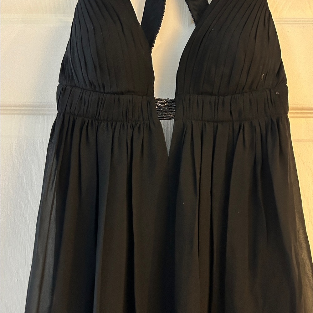 Cache Black Backless Dress - Picture 2 of 6